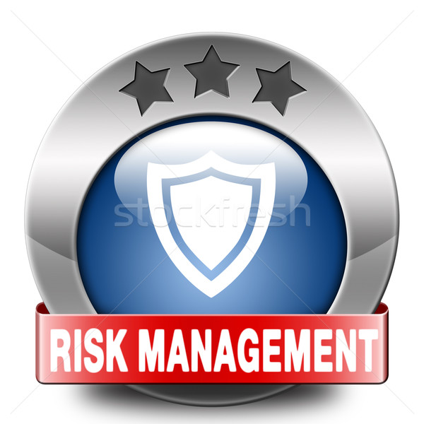 Risikomanagement Beurteilung Symbol Sicherheit erste Gesundheit Stock foto © kikkerdirk