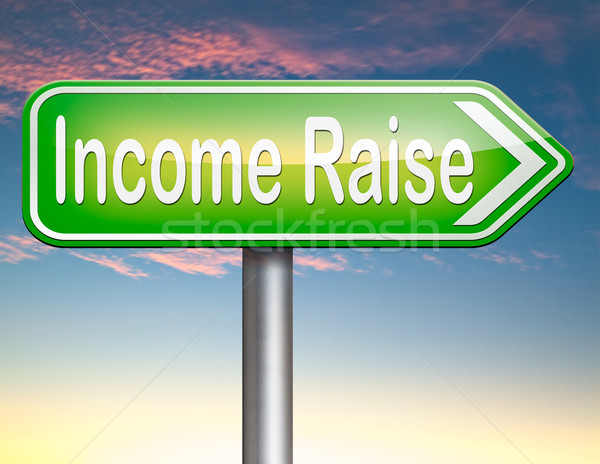 income raise Stock photo © kikkerdirk