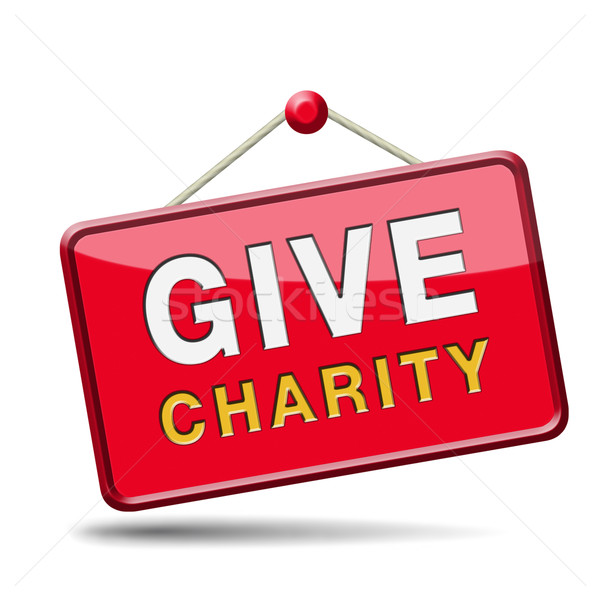 与える チャリティー ボタン 寄付する お金 ヘルプ ストックフォト © kikkerdirk