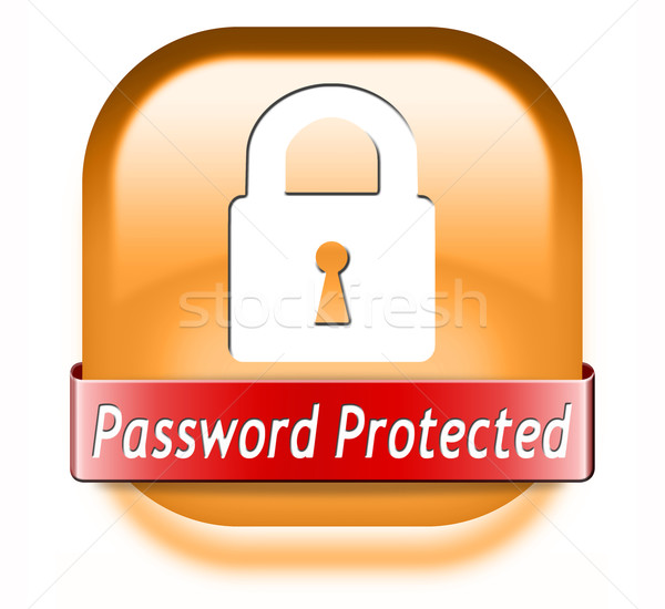 пароль защищенный сильный безопасной изменений Сток-фото © kikkerdirk