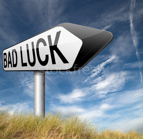 bad luck misfortune Stock photo © kikkerdirk