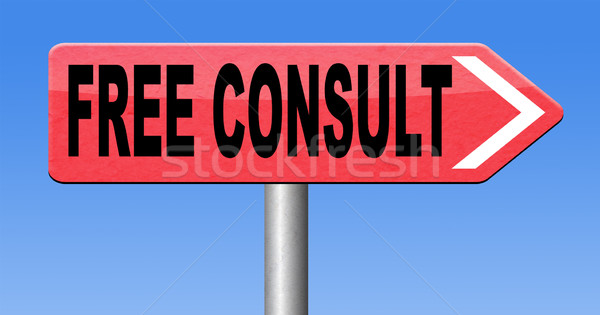 Kostenlos konsultieren Unterstützung Schreibtisch helfen gratis Stock foto © kikkerdirk