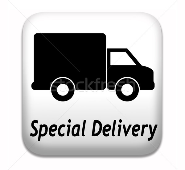 Különleges csomagszállítás házhozszállítás online csomag szállítás Stock fotó © kikkerdirk