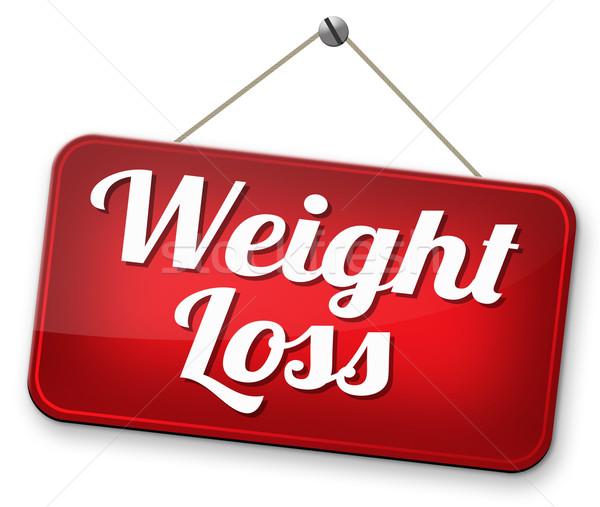 Gewichtsverlust Ernährung leben Fitnessstudio Zug Stock foto © kikkerdirk