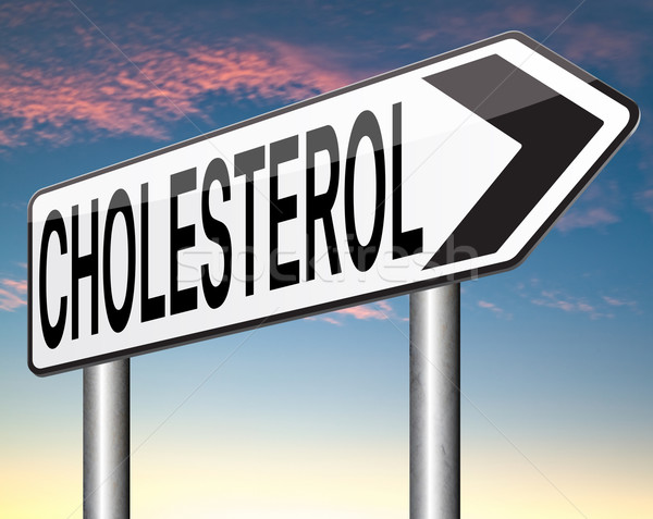 Alto colesterol nível baixar cardiovascular doença Foto stock © kikkerdirk