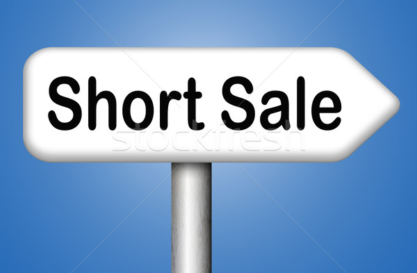 short sale Stock photo © kikkerdirk
