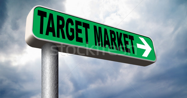 target market Stock photo © kikkerdirk