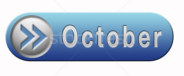 October button Stock photo © kikkerdirk