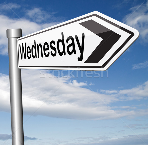 Stock photo: Wednesday