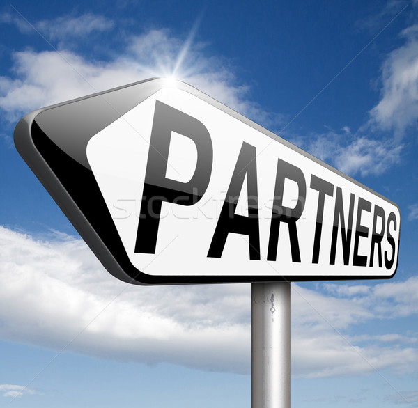 business partners Stock photo © kikkerdirk