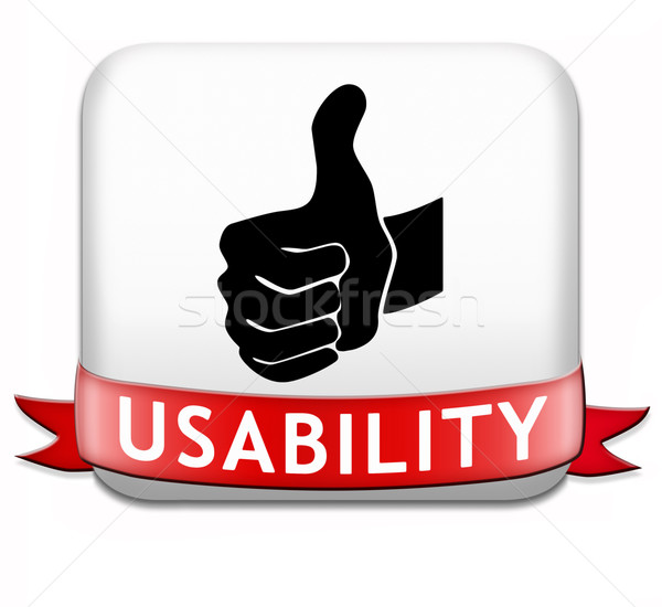 Stock photo: usability