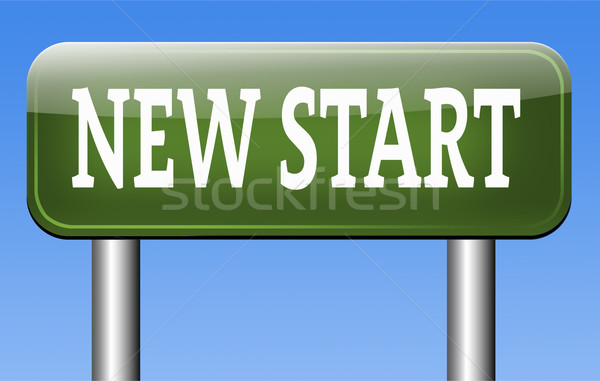 new fresh start Stock photo © kikkerdirk