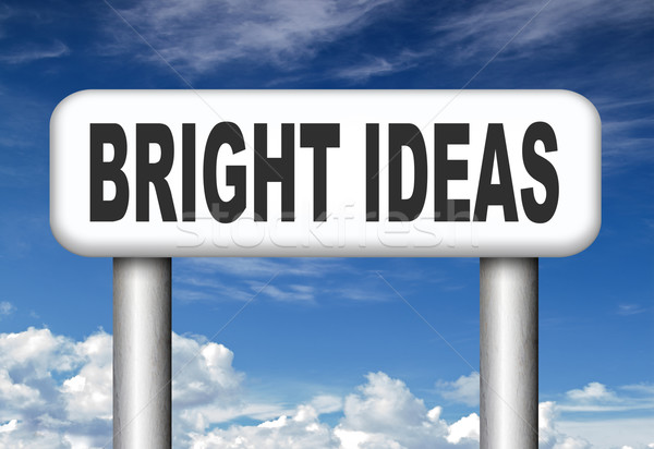 Stock photo: bright ideas