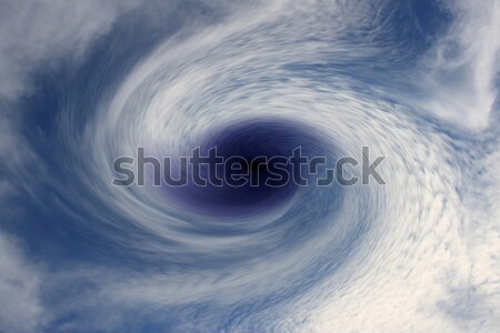 Azul tormenta imagen ordenador generado tempestuoso Foto stock © Kirschner