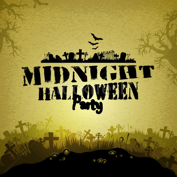 Halloween illustrazione utile designer lavoro party Foto d'archivio © kjolak