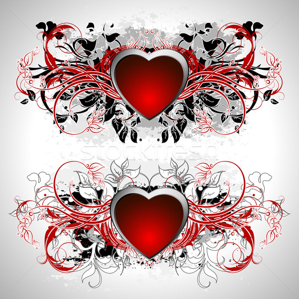 心臟 幀 插圖 有用 設計師 工作 商業照片 © kjolak