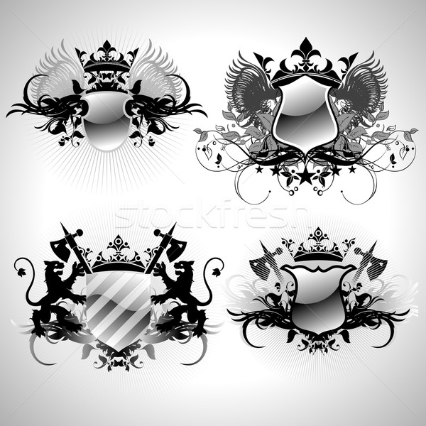 Illustration nützlich Designer Arbeit Rahmen Zeichen Stock foto © kjolak