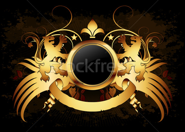 ornamental shield Stock photo © kjolak
