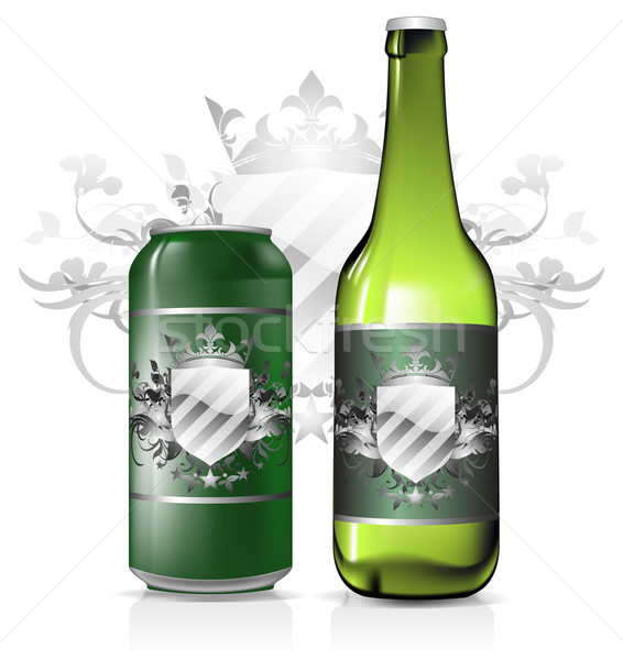 Cerveja conjunto ilustração útil estilista trabalhar Foto stock © kjolak