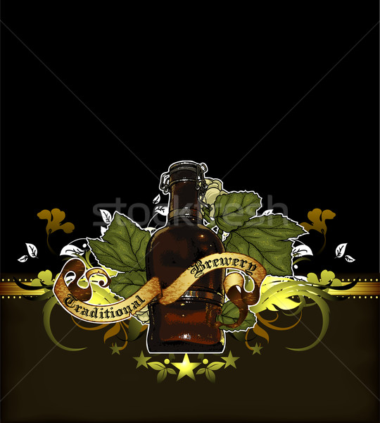 beer background Stock photo © kjolak