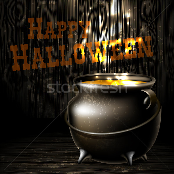 Halloween örnek yararlı tasarımcı çalışmak ışık Stok fotoğraf © kjolak