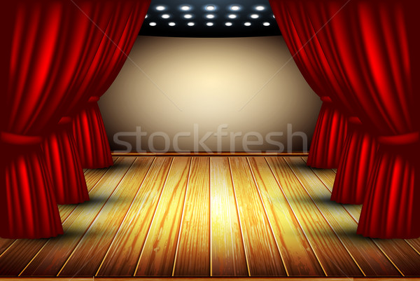 theater stage Stock photo © kjolak