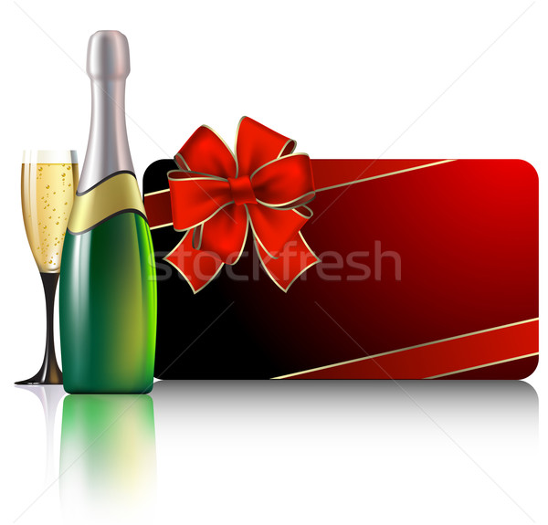 Kutlamak kart örnek yararlı tasarımcı çalışmak Stok fotoğraf © kjolak