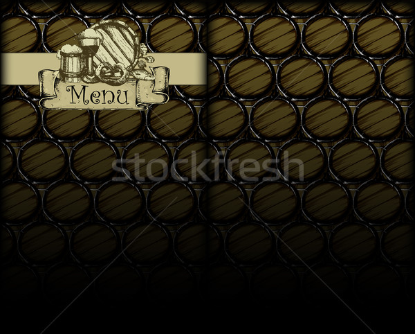 abstract beer background Stock photo © kjolak