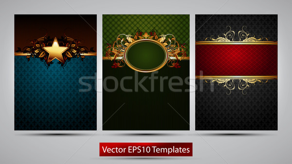 Stock photo: ornate frames