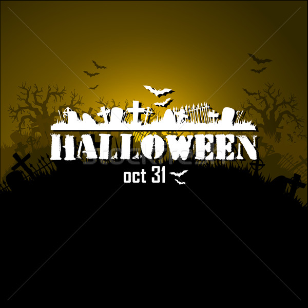 Halloween illustrazione utile designer lavoro party Foto d'archivio © kjolak