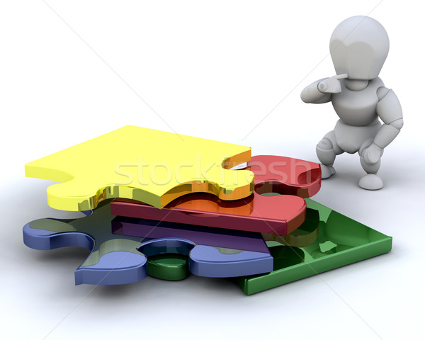 Problem solving Stock photo © kjpargeter