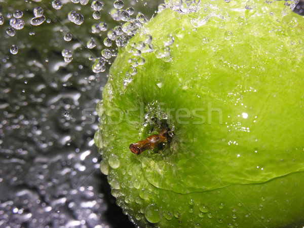 Nem leírás alma gyümölcs háttér csobbanás Stock fotó © kjpargeter