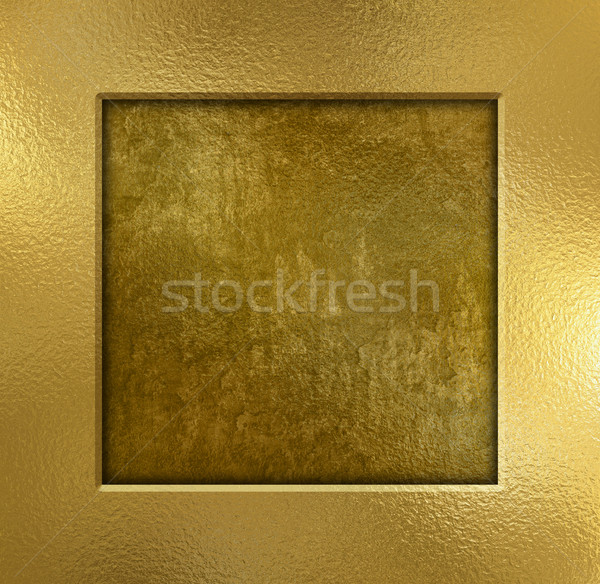 Gold metal background Stock photo © kjpargeter
