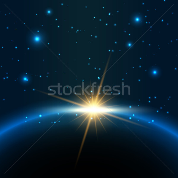 Space background Stock photo © kjpargeter