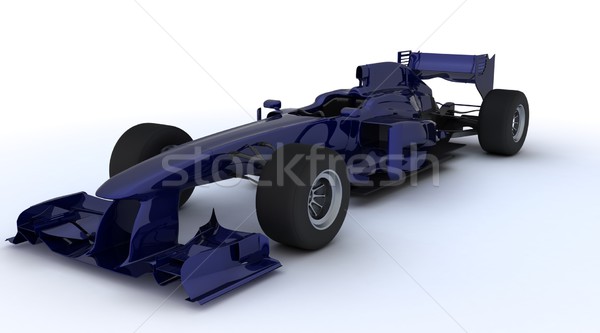 Generic open wheeled racing car Stock photo © kjpargeter