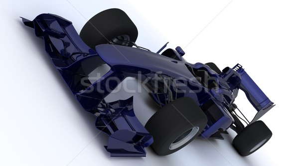 Zdjęcia stock: Otwarte · wyścigi · samochodu · 3d