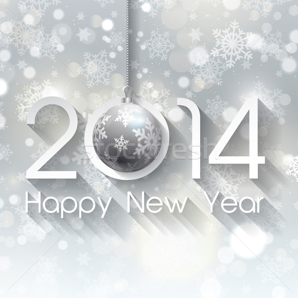 Happy new year background Stock photo © kjpargeter