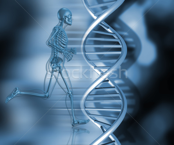 Stock fotó: DNS · színes · absztrakt · orvosi · egészség · kémia