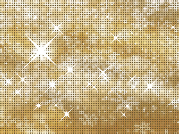 Altın Noel yarım ton arka plan star bulanıklık Stok fotoğraf © kjpargeter