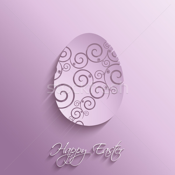 Easter egg background Stock photo © kjpargeter