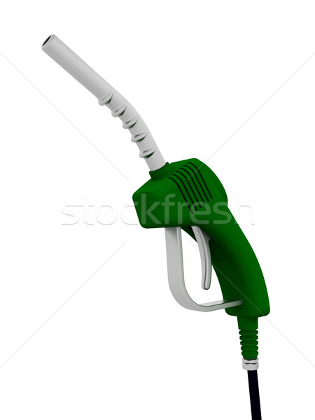 Boquilla 3d concepto combustible gasolina Foto stock © kjpargeter