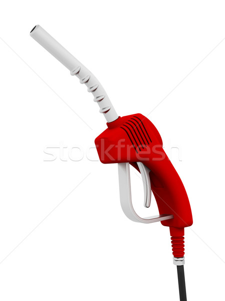 Benzinpumpa 3d render ötlet üzemanyag benzin 3D Stock fotó © kjpargeter