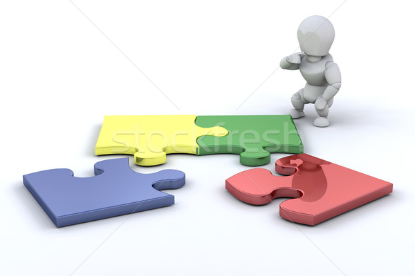 Problem solving Stock photo © kjpargeter