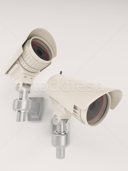 CCTV Security Camera Stock photo © kjpargeter