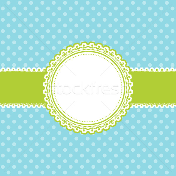 Cute Easter background Stock photo © kjpargeter