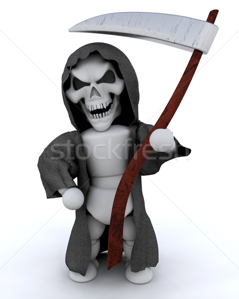 man in halloween party outfit Stock photo © kjpargeter