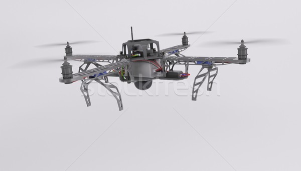 Stock photo: Quadcopter drone