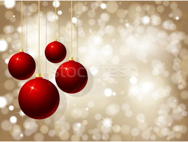 Christmas baubles  Stock photo © kjpargeter