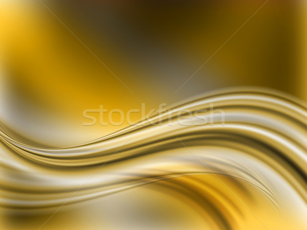 Stok fotoğraf: Altın · dalgalar · soyut · arka · plan · altın · renk
