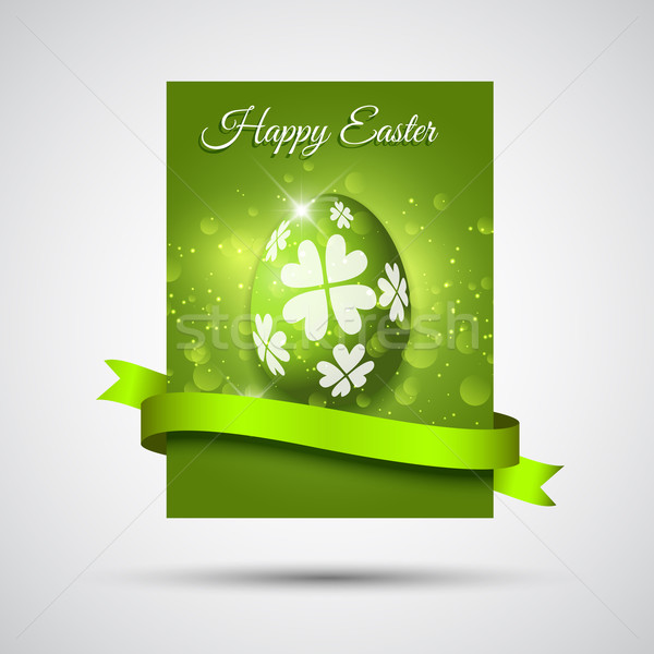 Easter egg background Stock photo © kjpargeter